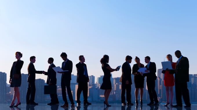 business-colleagues-rooftop-talking