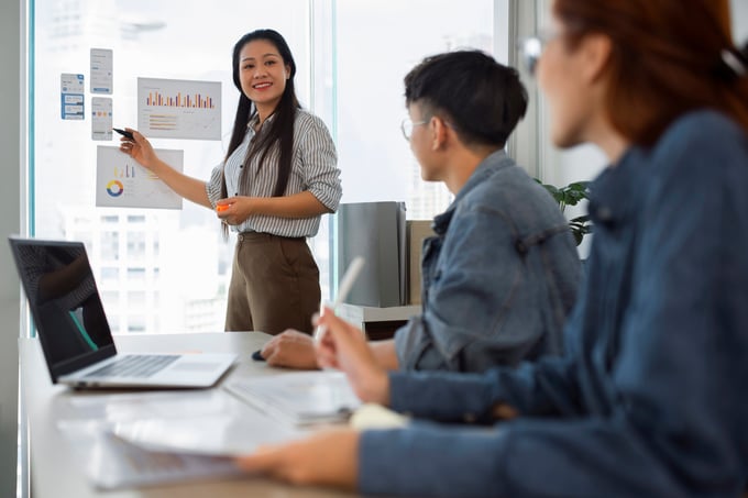 side-view-colleagues-working-together
